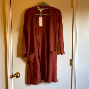 Hiatus long cardigan